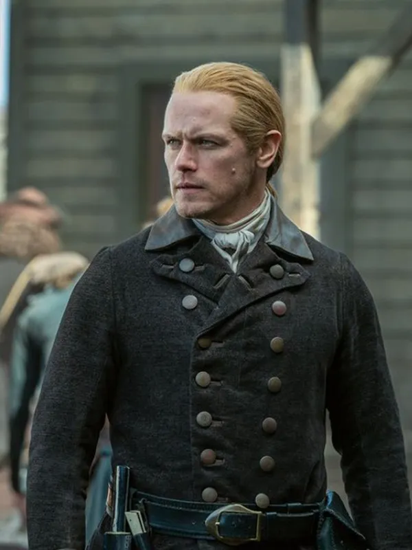 Outlander S07 Jamie Fraser Black Coat