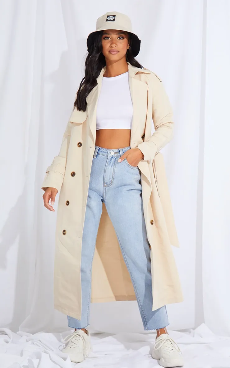 Petite Stone Oversized Trench Coat | Petite