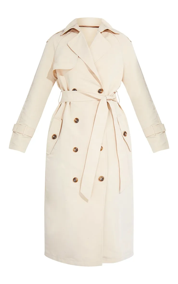 Petite Stone Oversized Trench Coat | Petite