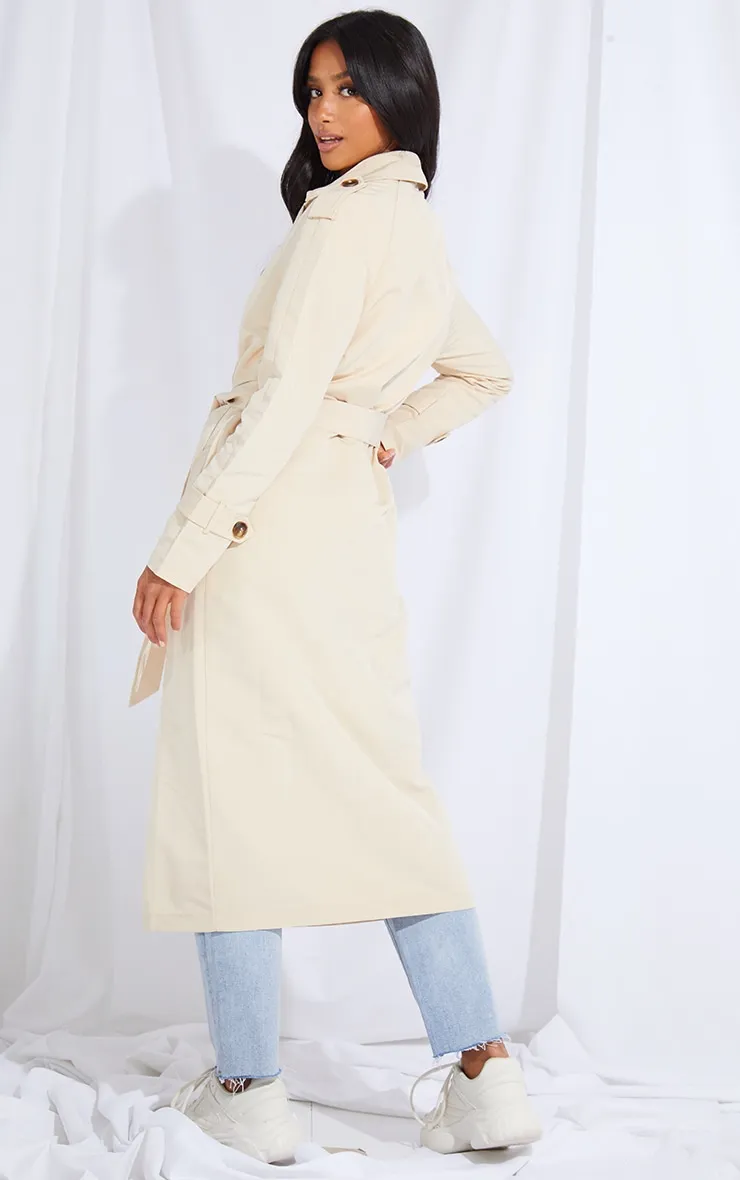 Petite Stone Oversized Trench Coat | Petite