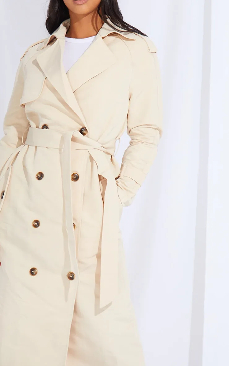 Petite Stone Oversized Trench Coat | Petite