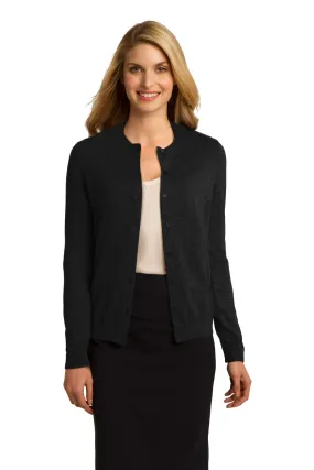 Port Authority LSW287    Ladies Cardigan Sweater SKU: LSW287