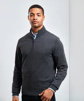 Premier ¼ zip knitted sweater