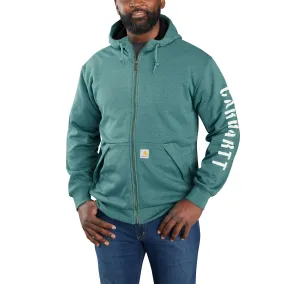 Rain Defender Loose Fit Fleece-Lined Logo Graphic Sweatshirt