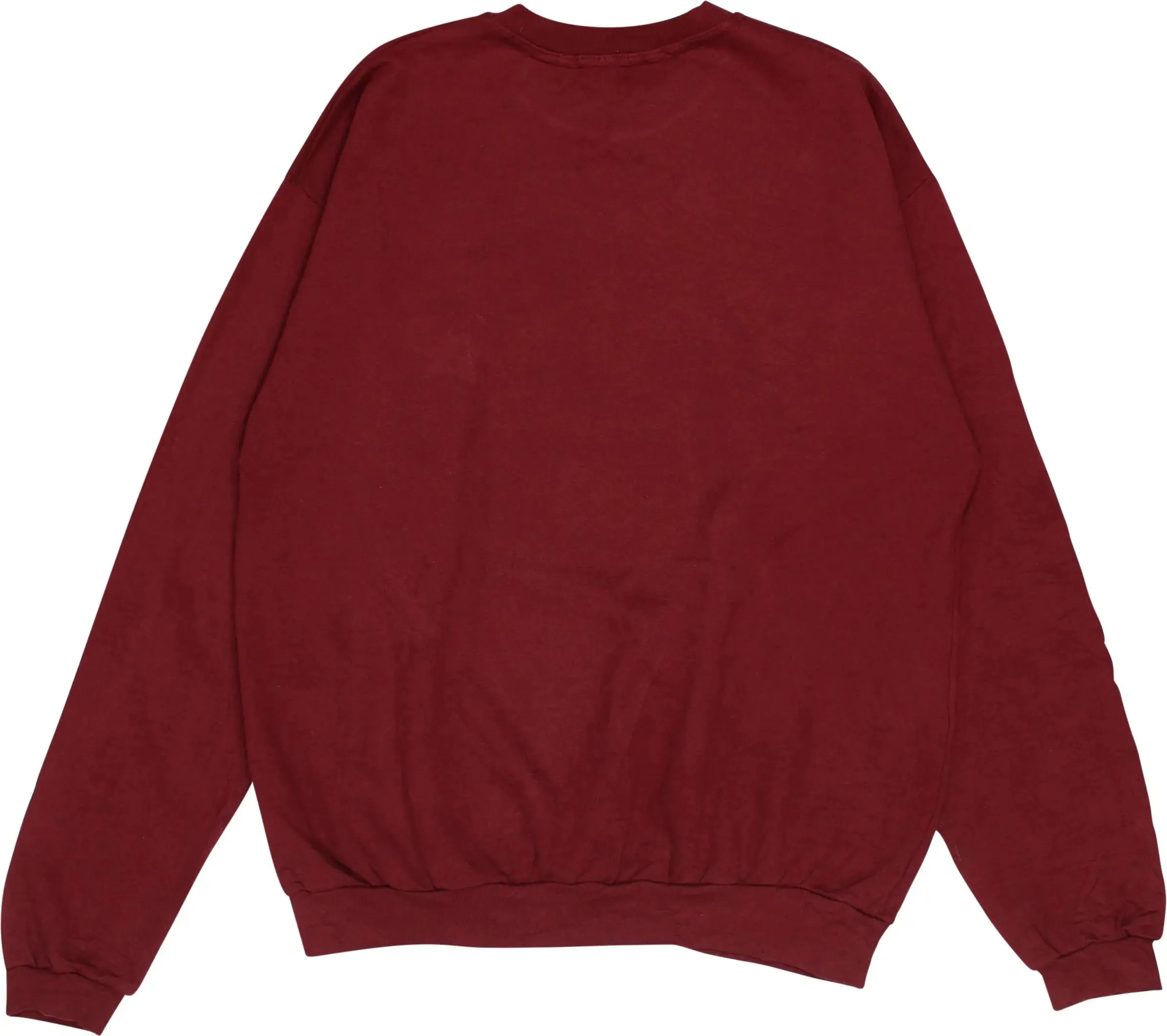 Red College Sweater | ThriftTale