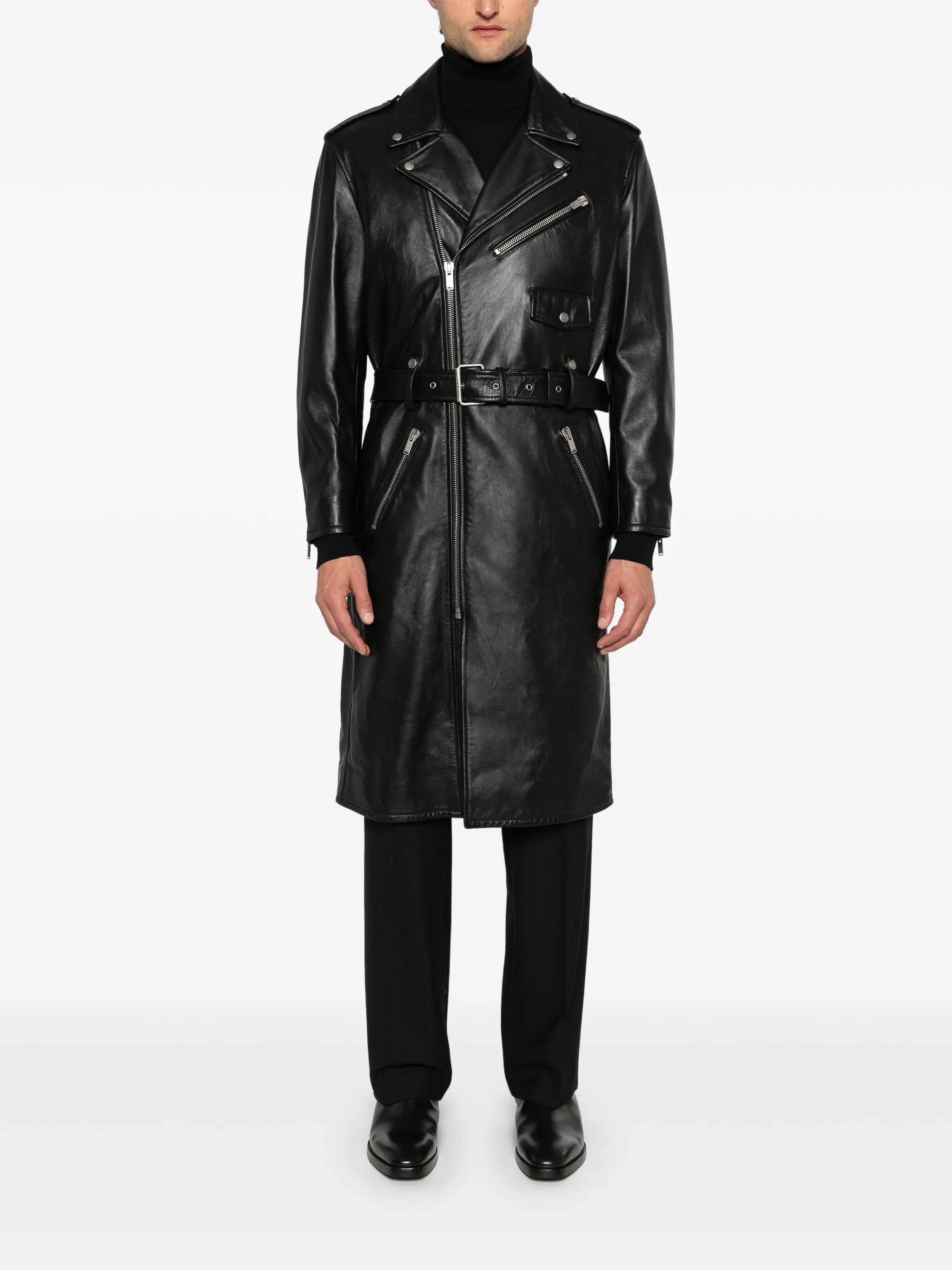 SAINT LAURENT - Men Manteau Details Coat