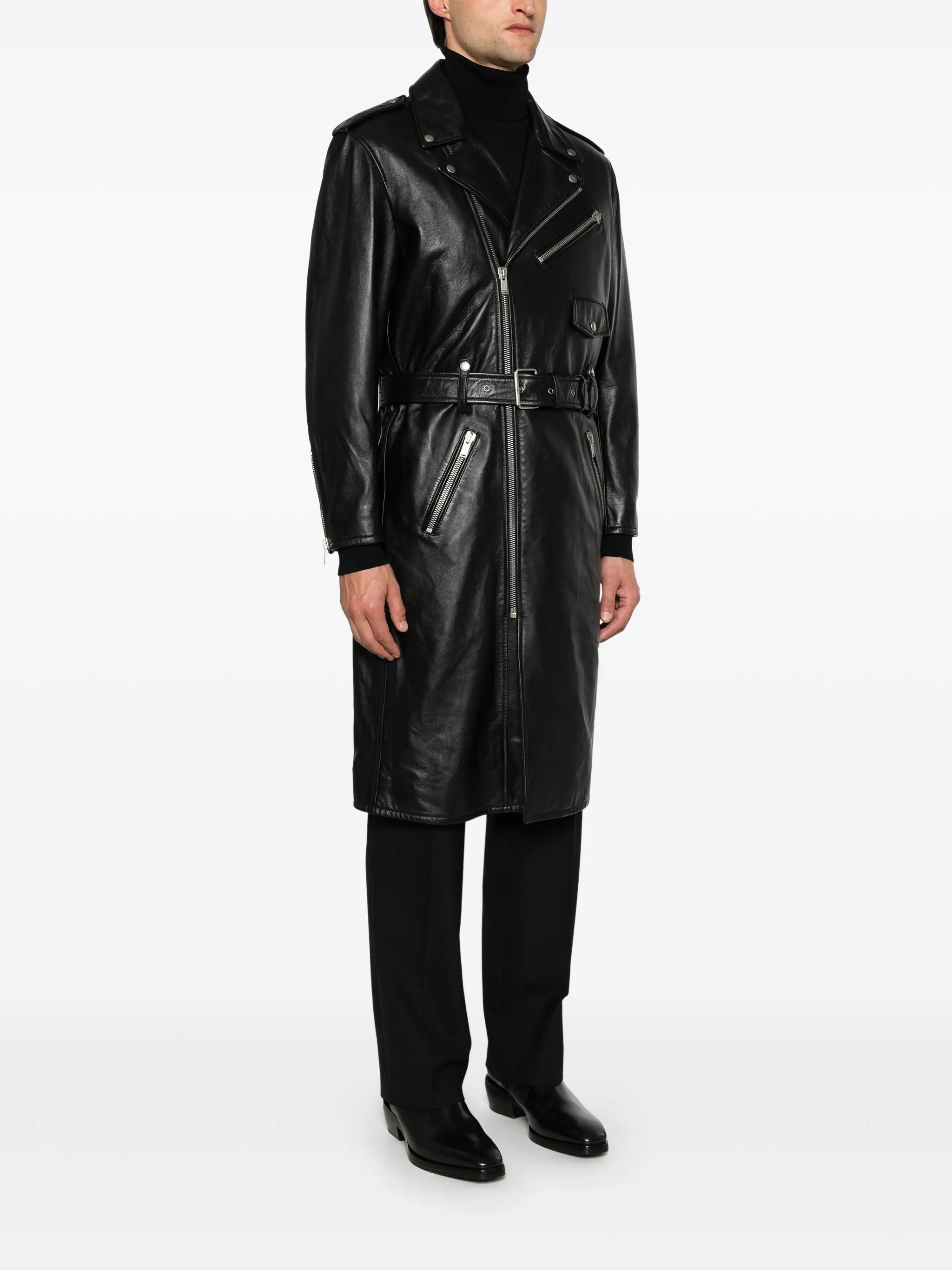 SAINT LAURENT - Men Manteau Details Coat