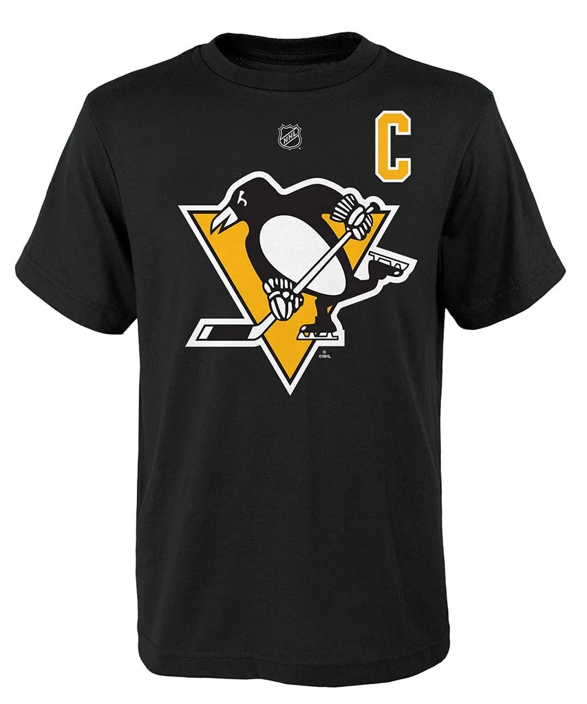 SIDNEY CROSBY PITTSBURGH PENGUINS TODDLER PLAYER T SHIRT