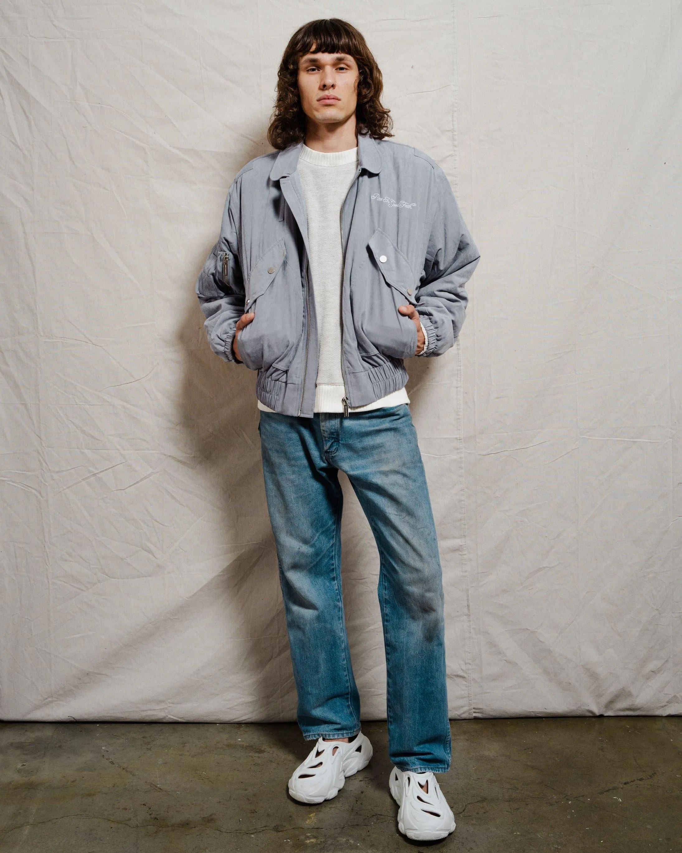 SUEDED FLIGHT JACKET