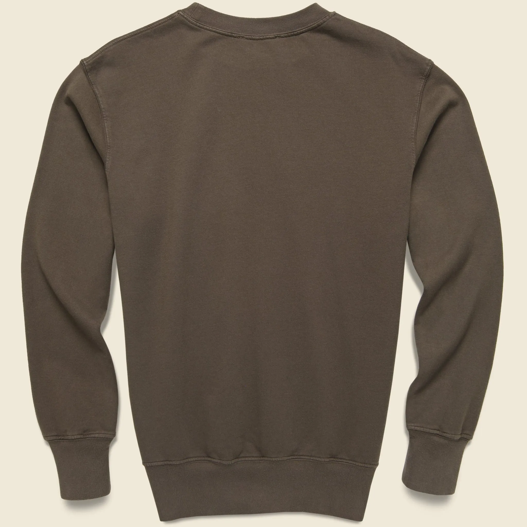 Supima Crew Sweatshirt  - Mocha