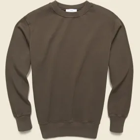 Supima Crew Sweatshirt  - Mocha