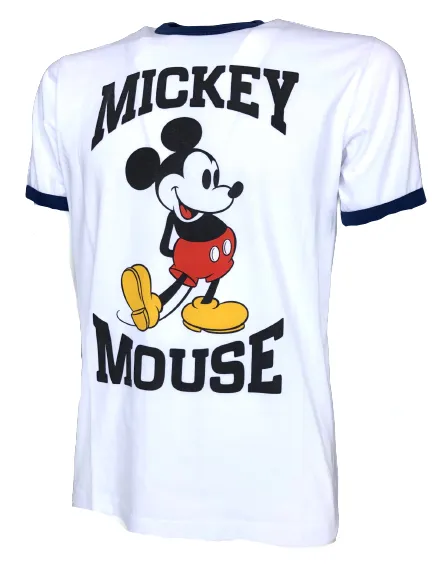 T-SHIRT UOMO BIANCA MICKEY MOUSE