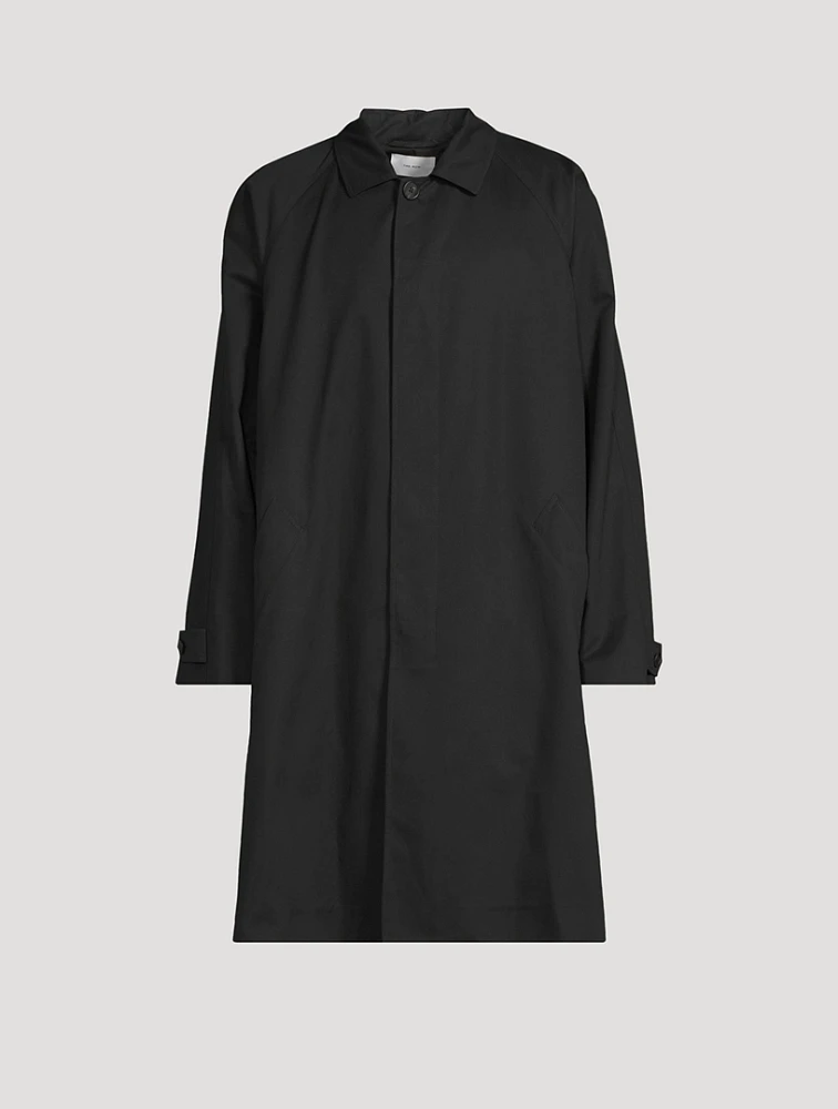 THE ROW Clayton Cotton And Cashmere Coat