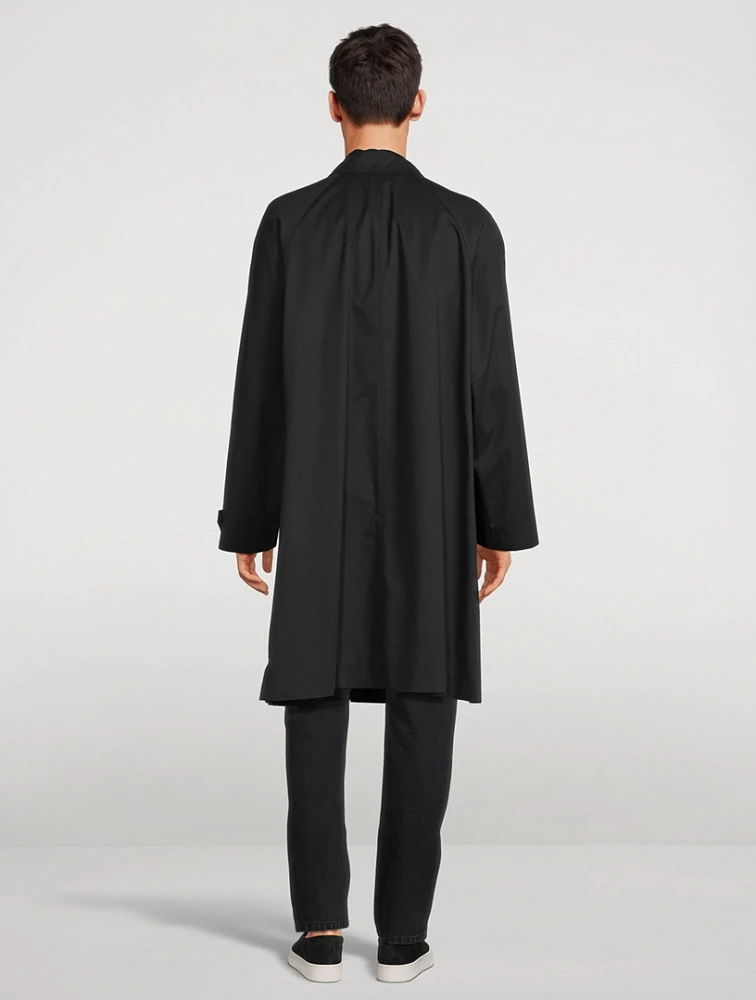 THE ROW Clayton Cotton And Cashmere Coat