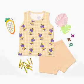 Top & Shorts Set - Babysaurus - 4-6 years