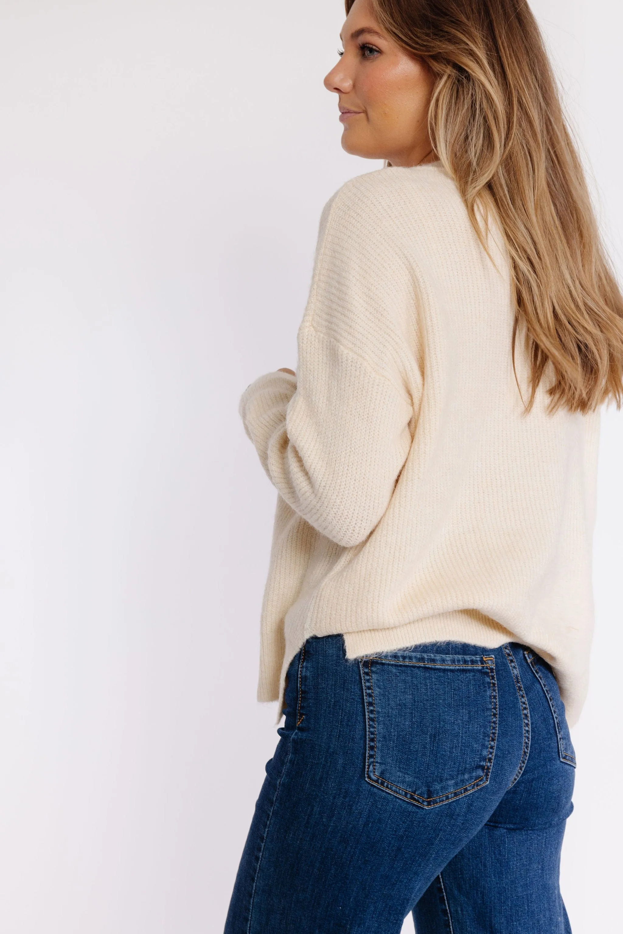 Troy Sweater in Cream