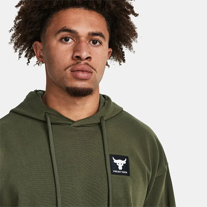 Under Armour Project Rock Heavyweight Terry Hoodie | Hoodies & Crews | Stirling Sports