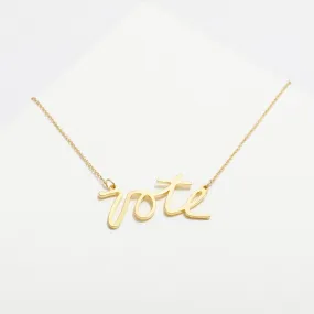 Vote Necklace